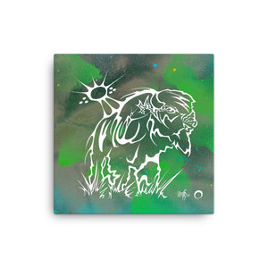Buffalo Canvas Print by Miigizi