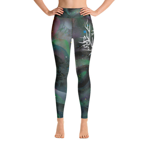 Sweet Grass Yoga Leggings by Miigizi