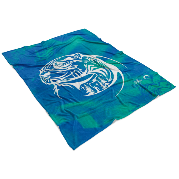 Otter Fleece Blanket by Miigizi