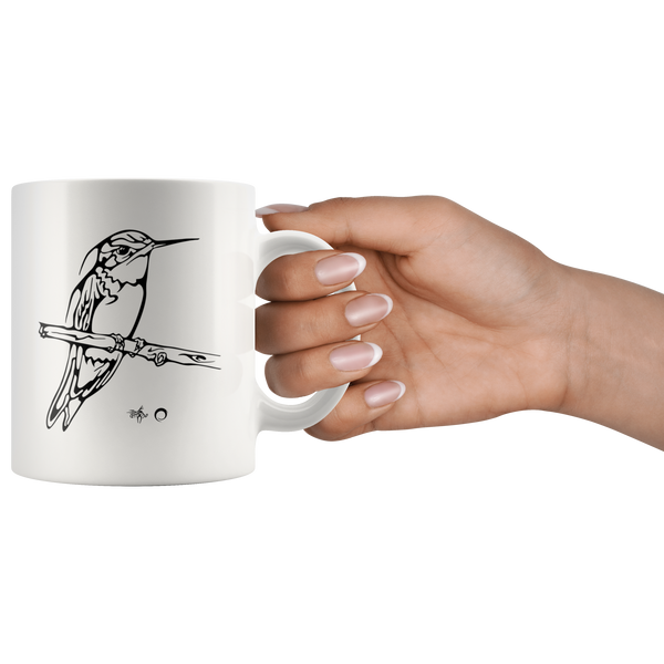 Hummingbird Mug by Miigizi