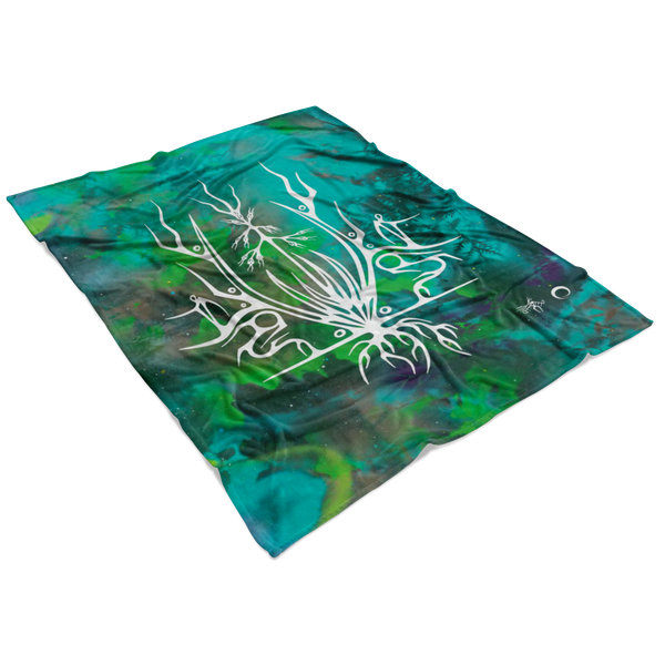 Sweet Grass Fleece Blanket by Miigizi