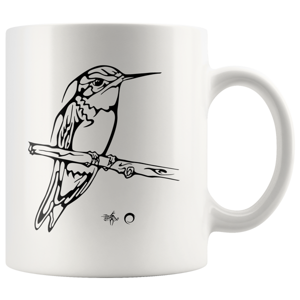 Hummingbird Mug by Miigizi