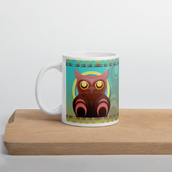 Owl Mug by Ovila Mailhot