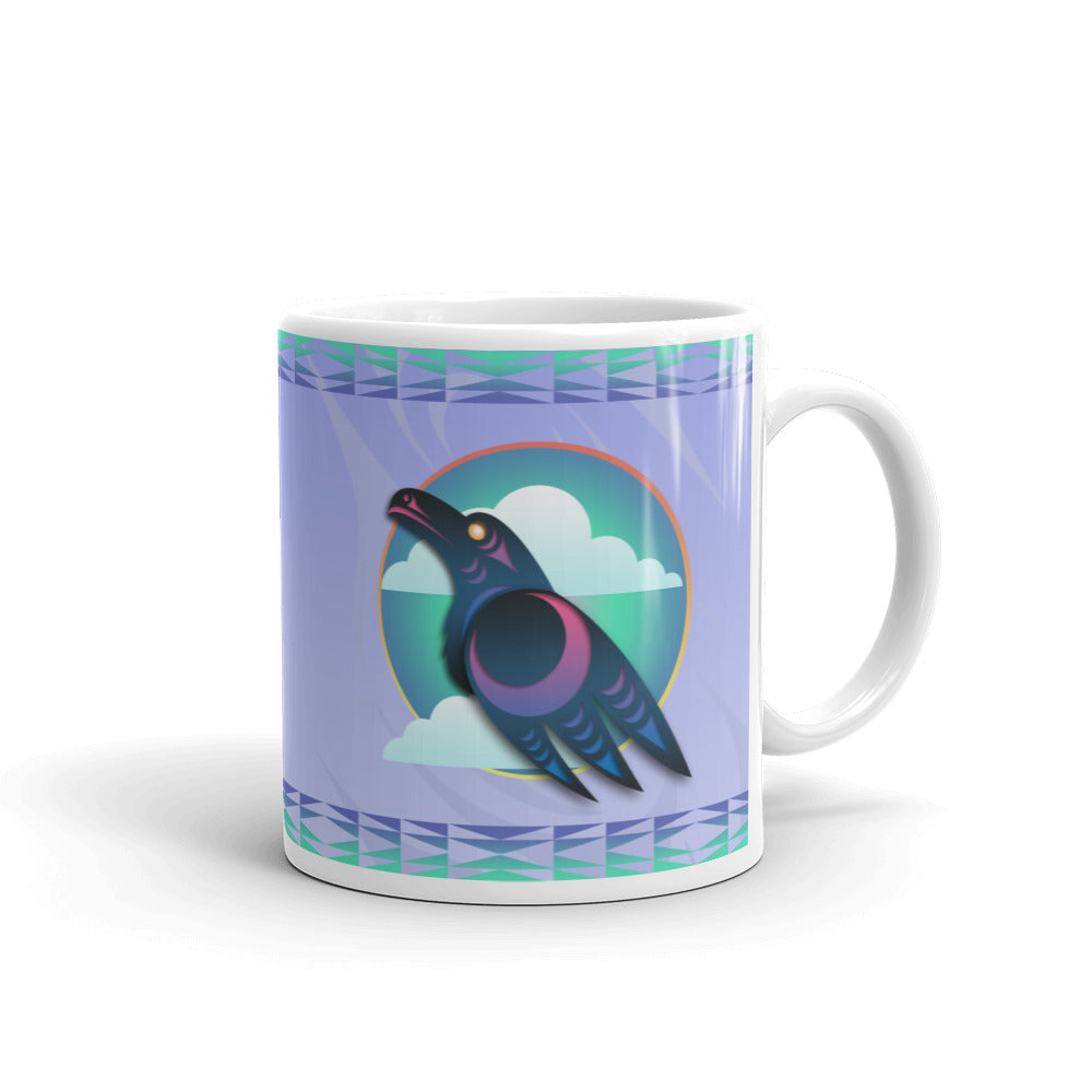 Raven Mug by Ovila Mailhot