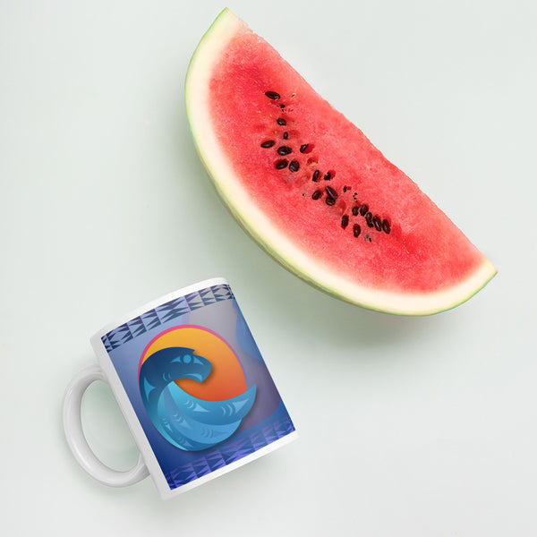 Eagle Mug by Ovila Mailhot