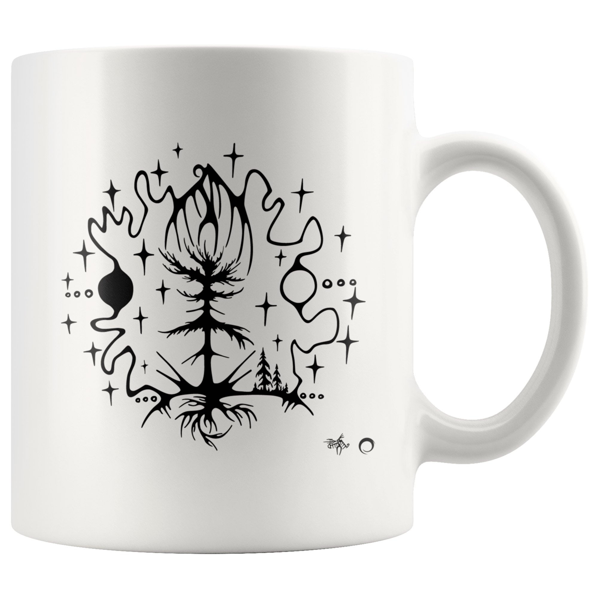 Thunderbird Coming to Nest Mug by Miigizi