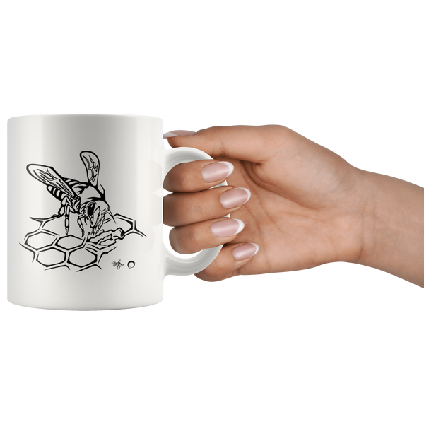 Bee Hive Mug by Miigizi