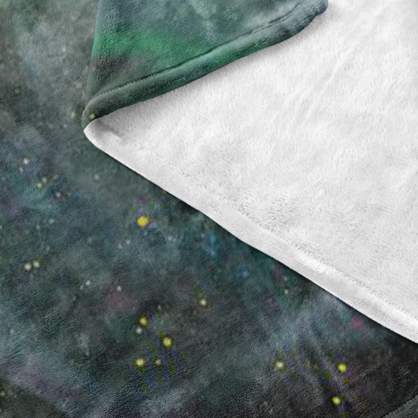 Milkweed Fleece Blanket by Miigizi