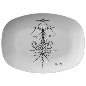 Great Mullein Platter by Miigizi