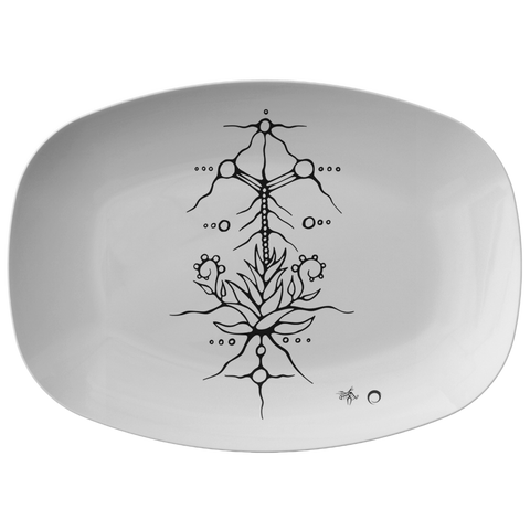 Great Mullein Platter by Miigizi
